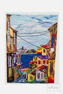 Bordado crewel ejemplo 4